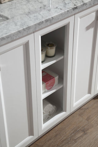 Image of Ariel Westwood 61" Double Sink Vanity Set in White C061D-WHT