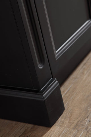 Image of Ariel Westwood 73" Double Sink Vanity Set in Black C073D-BLK