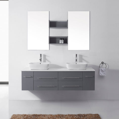 Image of Augustine 59" Double Bathroom Vanity UM-3051-S-ES