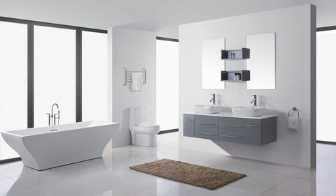 Image of Augustine 59" Double Bathroom Vanity UM-3051-S-ES
