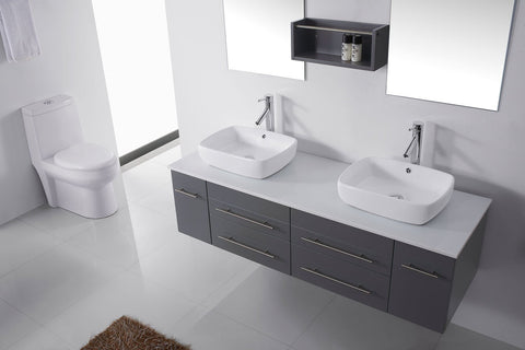 Image of Augustine 59" Double Bathroom Vanity UM-3051-S-ES