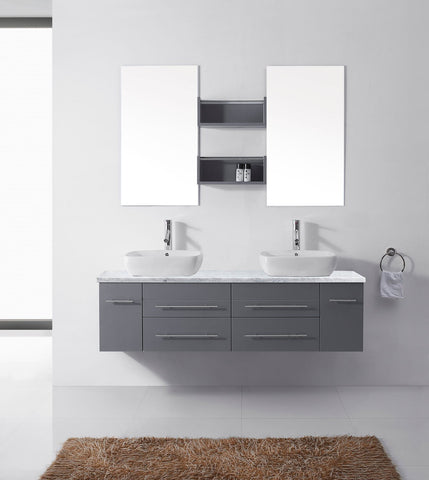 Image of Augustine 59" Double Bathroom Vanity UM-3051-WM-ES
