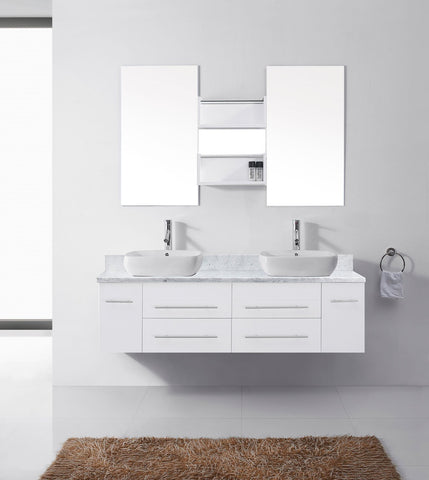 Image of Augustine 59" Double Bathroom Vanity UM-3051-WM-ES