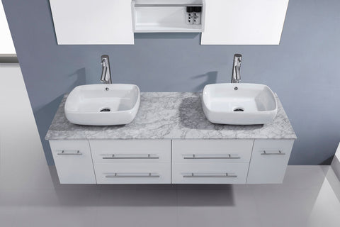 Image of Augustine 59" Double Bathroom Vanity UM-3051-WM-ES