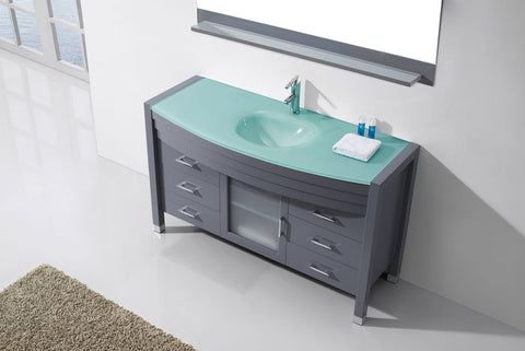 Image of Ava 55" Single Bathroom Vanity MS-5055-G-ES