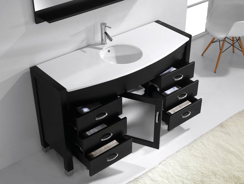 Image of Ava 55" Single Bathroom Vanity MS-5055-G-ES