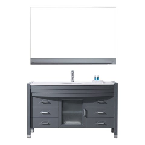 Image of Ava 55" Single Bathroom Vanity MS-5055-S-GR