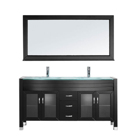 Image of Ava 63" Double Bathroom Vanity MD-499-G-ES