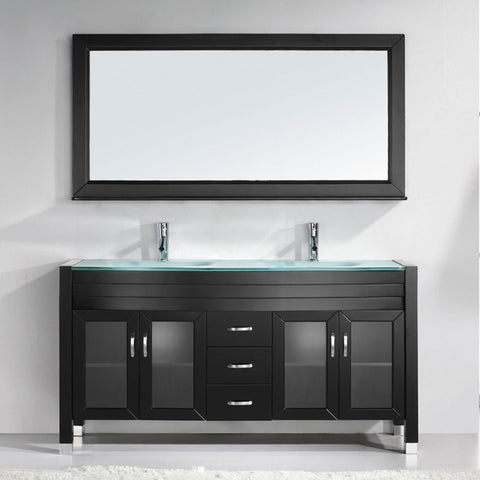 Image of Ava 63" Double Bathroom Vanity MD-499-G-ES
