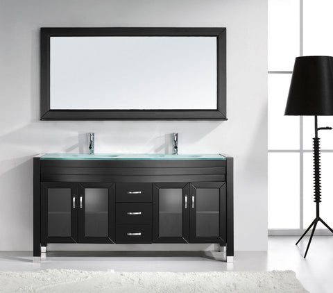 Image of Ava 63" Double Bathroom Vanity MD-499-G-ES