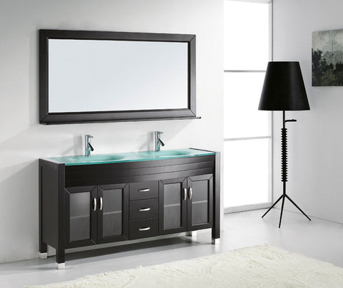 Image of Ava 63" Double Bathroom Vanity MD-499-G-ES