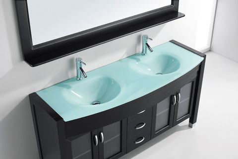Image of Ava 63" Double Bathroom Vanity MD-499-G-ES