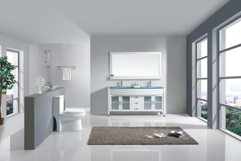 Image of Ava 63" Double Bathroom Vanity MD-499-G-ES