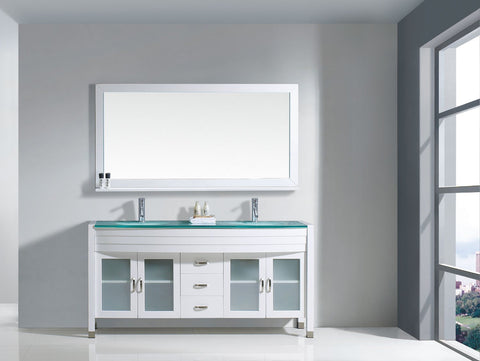 Image of Ava 63" Double Bathroom Vanity MD-499-G-ES