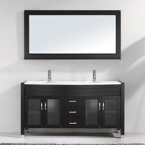 Image of Ava 63" Double Bathroom Vanity MD-499-G-ES