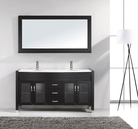 Image of Ava 63" Double Bathroom Vanity MD-499-G-ES