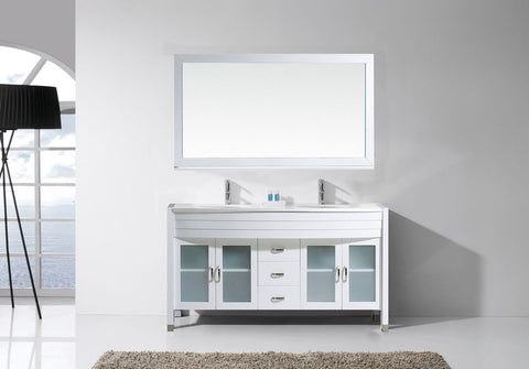 Image of Ava 63" Double Bathroom Vanity MD-499-G-ES