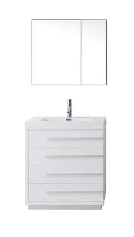 Image of Bailey 30" Single Bathroom Vanity JS-50530-GW