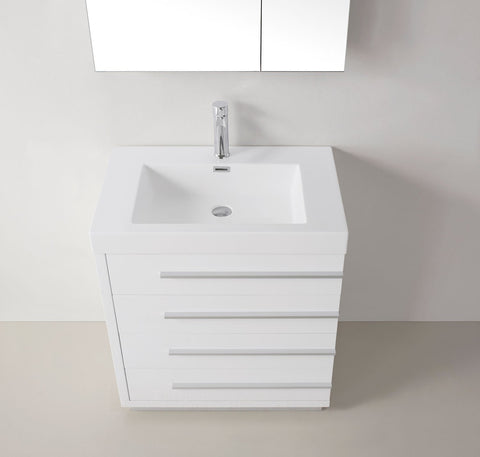 Image of Bailey 30" Single Bathroom Vanity JS-50530-GW