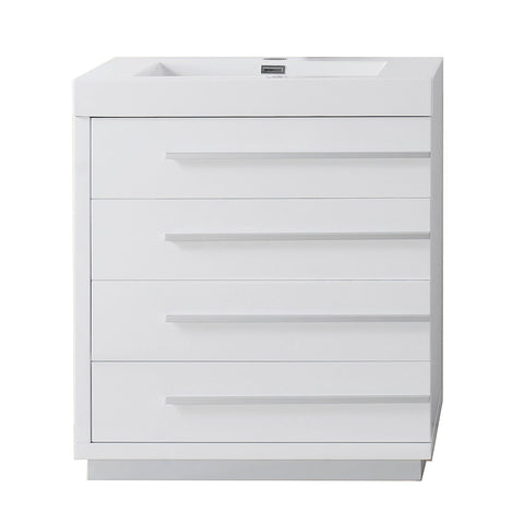 Image of Bailey 30" Single Bathroom Vanity JS-50530-GW-PRTSET1