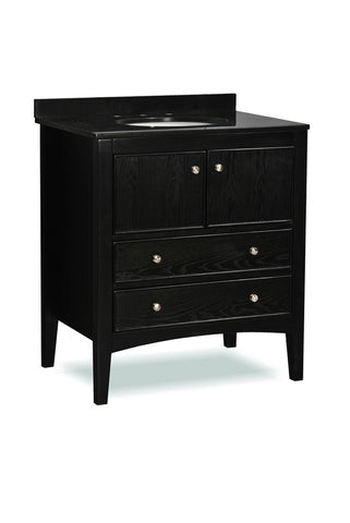 Image of Belmont Decor Armstrong 36" Single Sink Vanity ST4D2-36-BLK