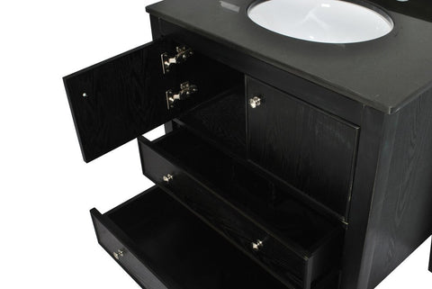 Image of Belmont Decor Armstrong 36" Single Sink Vanity ST4D2-36-BLK