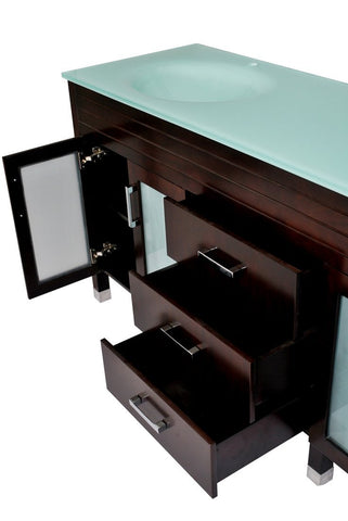 Image of Belmont Decor Dayton 72" Double Sink Vanity Set in Espresso DM1D3-72-ESP