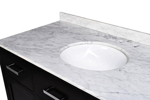 Image of Belmont Decor Hampton 48" Single Sink Vanity Set SM5D5-48-BLK