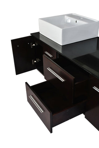 Image of Belmont Decor Skyline 60" Double Sink Vanity Set DW1D4-60-ESP