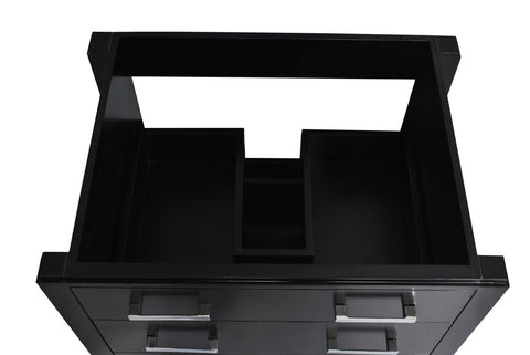 Image of Belmont Decor Vantage 36" Single Sink Vanity in Black SM3D2-36-BLK