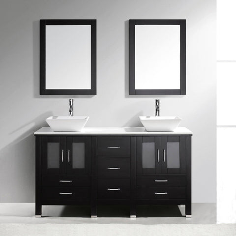 Image of Bradford 60" Double Bathroom Vanity MD-4305-G-ES