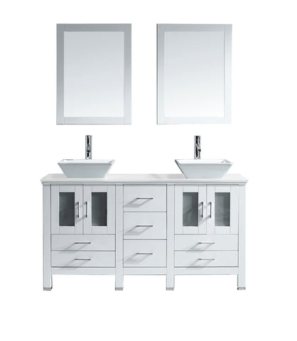 Image of Bradford 60" Double Bathroom Vanity MD-4305-G-ES