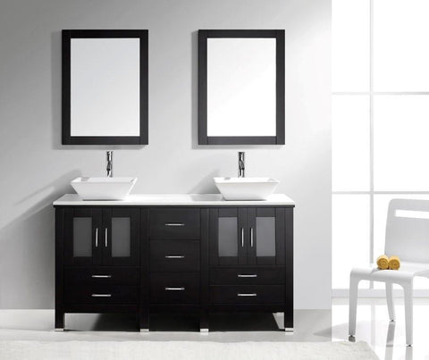Image of Bradford 60" Double Bathroom Vanity MD-4305-S-ES