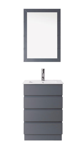 Image of Bruno 24" Single Bathroom Vanity UM-3085-C-GR