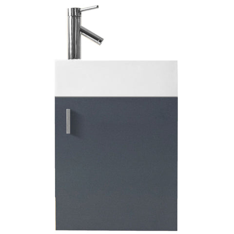 Image of Carino 16" Single Bathroom Vanity JS-50416-GR