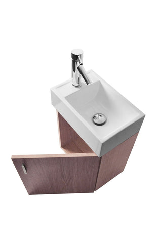 Image of Carino 16" Single Bathroom Vanity JS-50416-GR