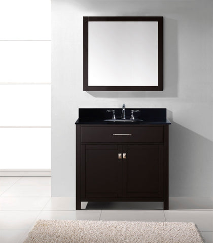 Image of Caroline 36" Single Bathroom Vanity MS-2036-BGRO-ES