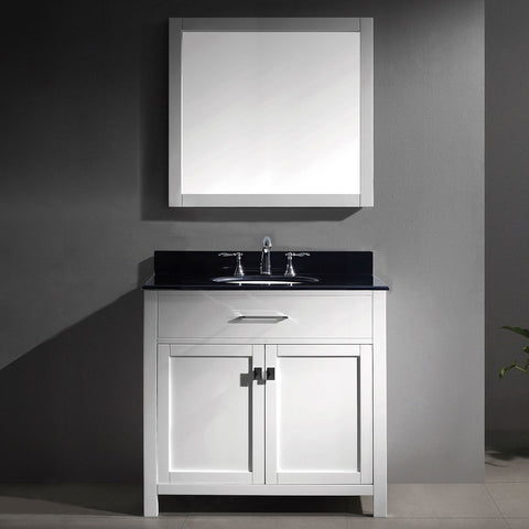 Image of Caroline 36" Single Bathroom Vanity MS-2036-BGRO-ES