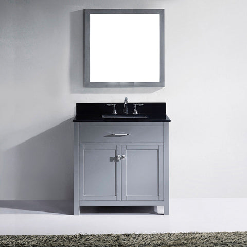 Image of Caroline 36" Single Bathroom Vanity MS-2036-BGRO-ES