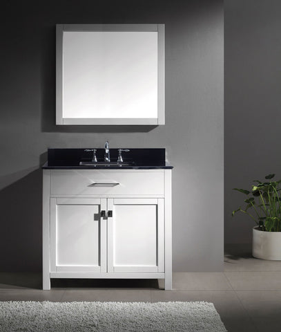Image of Caroline 36" Single Bathroom Vanity MS-2036-BGRO-ES