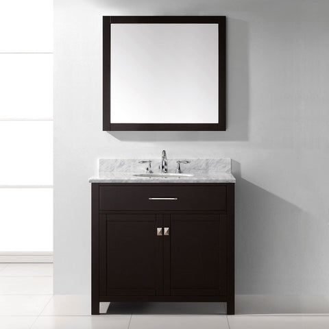 Image of Caroline 36" Single Bathroom Vanity MS-2036-WMRO-ES