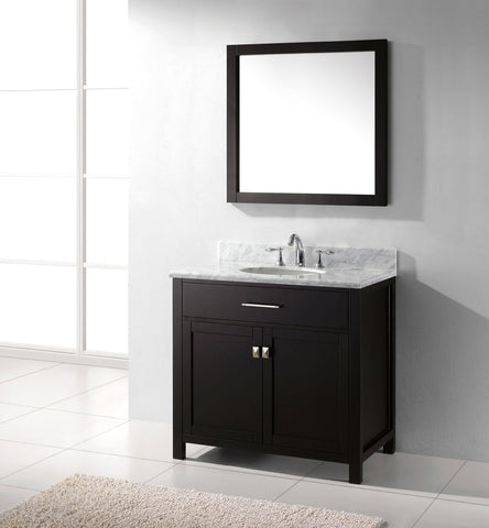 Image of Caroline 36" Single Bathroom Vanity MS-2036-WMRO-ES