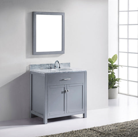 Image of Caroline 36" Single Bathroom Vanity MS-2036-WMRO-ES