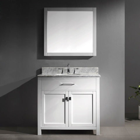 Image of Caroline 36" Single Bathroom Vanity MS-2036-WMRO-ES