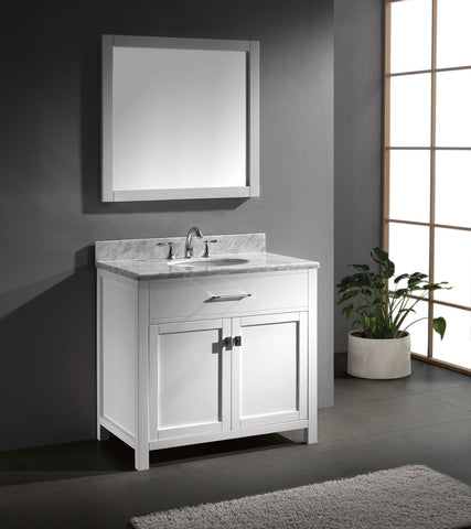 Image of Caroline 36" Single Bathroom Vanity MS-2036-WMRO-ES
