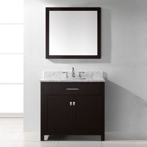 Image of Caroline 36" Single Bathroom Vanity MS-2036-WMRO-ES