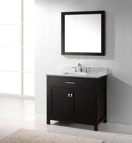 Image of Caroline 36" Single Bathroom Vanity MS-2036-WMRO-ES