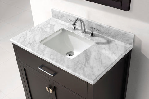 Image of Caroline 36" Single Bathroom Vanity MS-2036-WMRO-ES