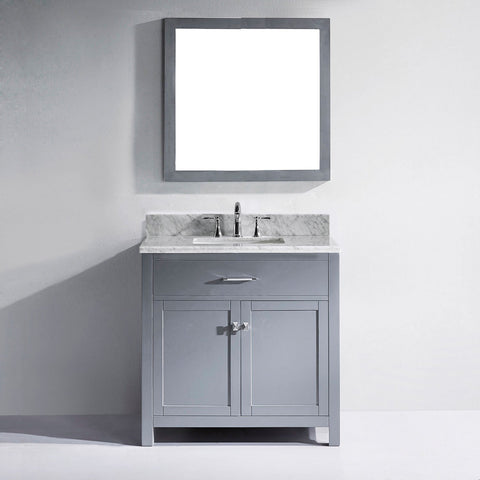 Image of Caroline 36" Single Bathroom Vanity MS-2036-WMRO-ES