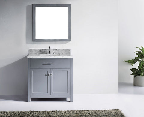 Image of Caroline 36" Single Bathroom Vanity MS-2036-WMRO-ES